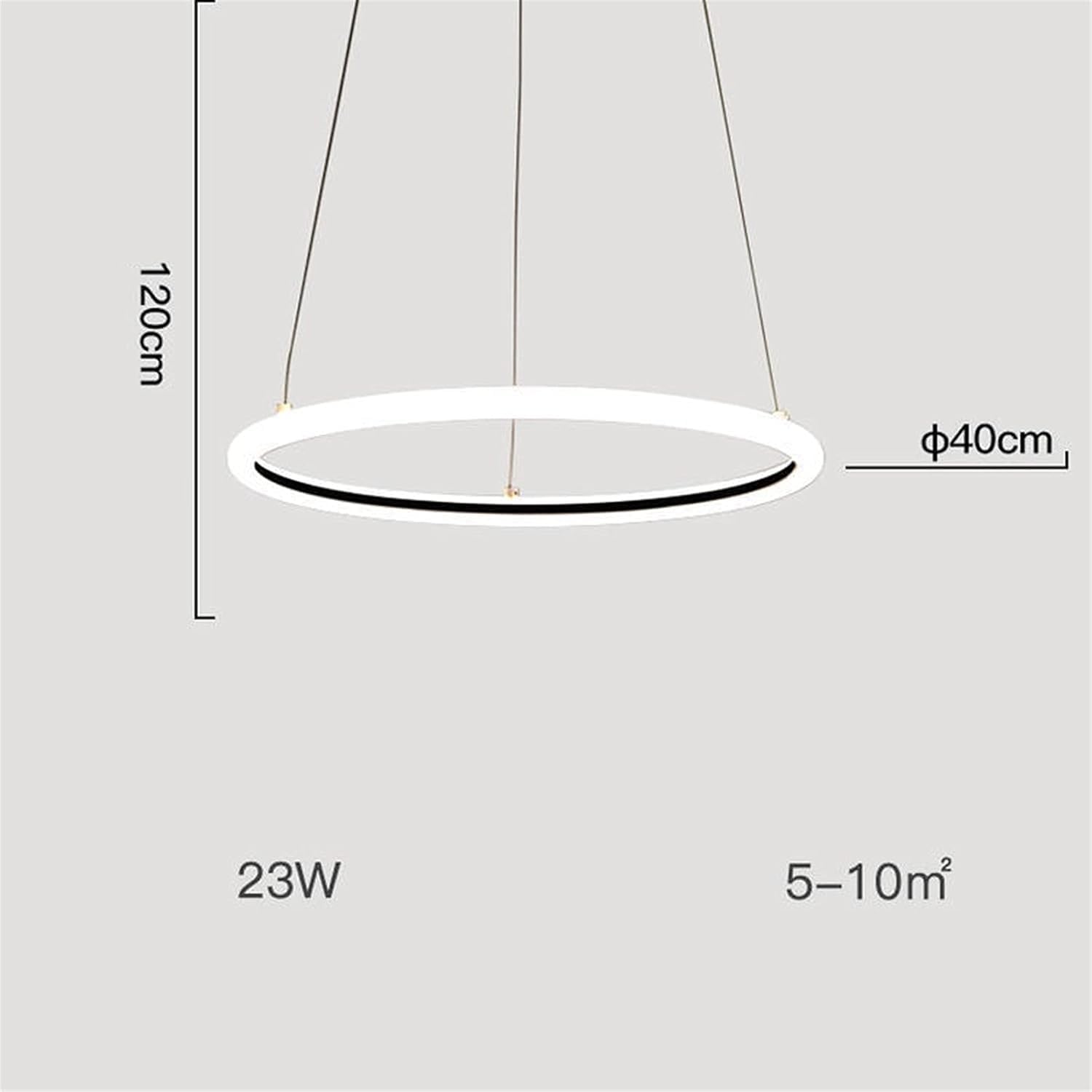 Lámpara Colgante LED Dorada, lámpara Colgante para Sala de Estar Regulable con Mando a Distancia para Comedor, lámpara de araña