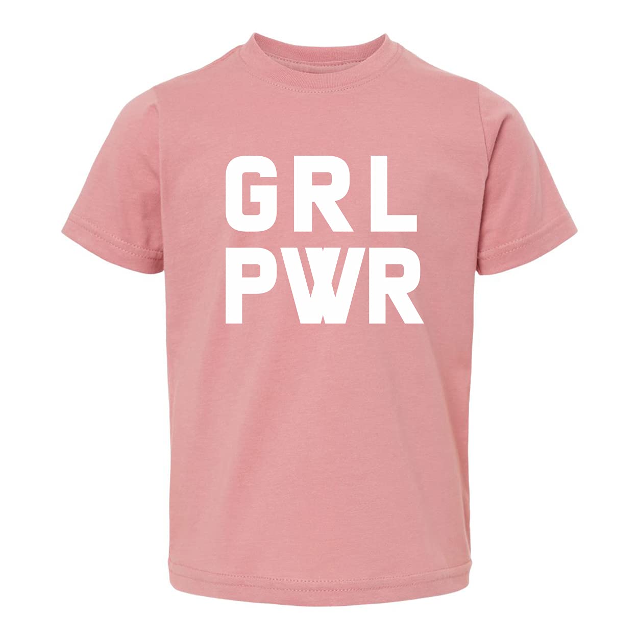 GRL Pwr Baby Infant Toddler Tee Shirt Mauve