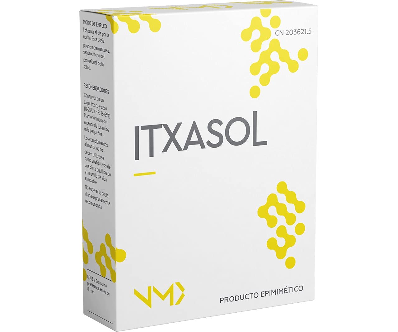 ITXASOL NMX 30 Kapseln | Erstes registriertes Pfefferprodukt | Fördert das Wohlbefinden des Harnsystems