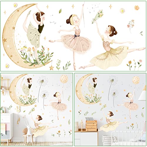 Vinilos Decorativos Ballet Girls 2 Hojas Rosa 30x90cm miniatura 3