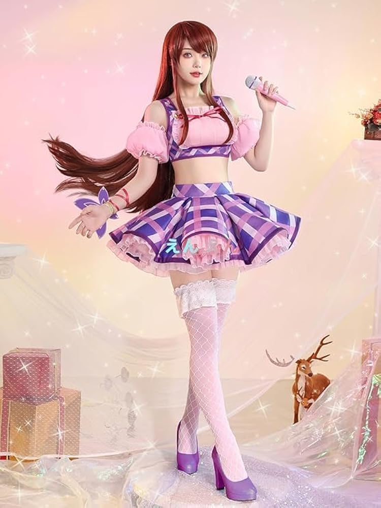 アイカツ 紫吹蘭コスプレ衣装 Amazon.co.jp: [XhWser] アイカツ! アイドルカツドウ! 紫吹蘭 コスプレ