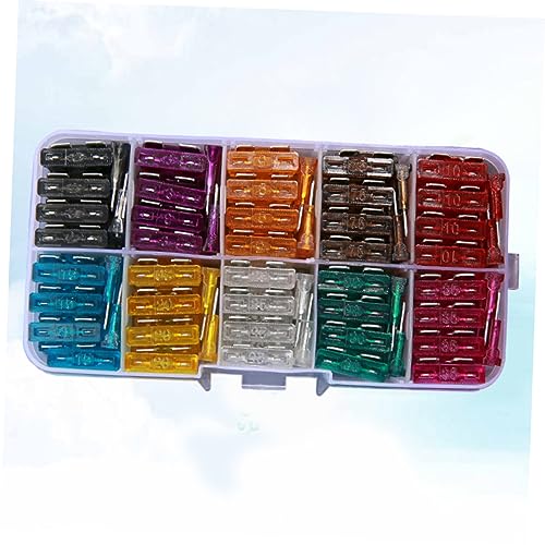 Luxshiny 100 fusibles automotrices para automóviles medianos, protección segura con diversas corrientes, durabilidad confiable miniatura 7