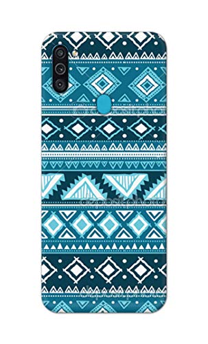 Image of PRINTFIDAA Coloured Tribal Pattern Hard Back Cover for Samsung Galaxy M11 / Samsung A11, SM-M115F / DSN Back Cover -(P6) KAT1008