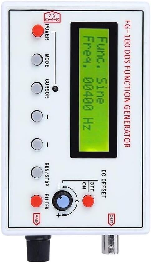 DDS Function Signal Generator with Sine Square Triangle and Sawtooth Wave