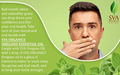 Sva Organics Oregano Essential Oil | Very Strong | 4 Oz (118 Ml) - 100% Pure, Natural, Premium Therapeutic Grade For Overall Wellness And Health, Massages, Diy Products, Complete Body Care. #TOP3