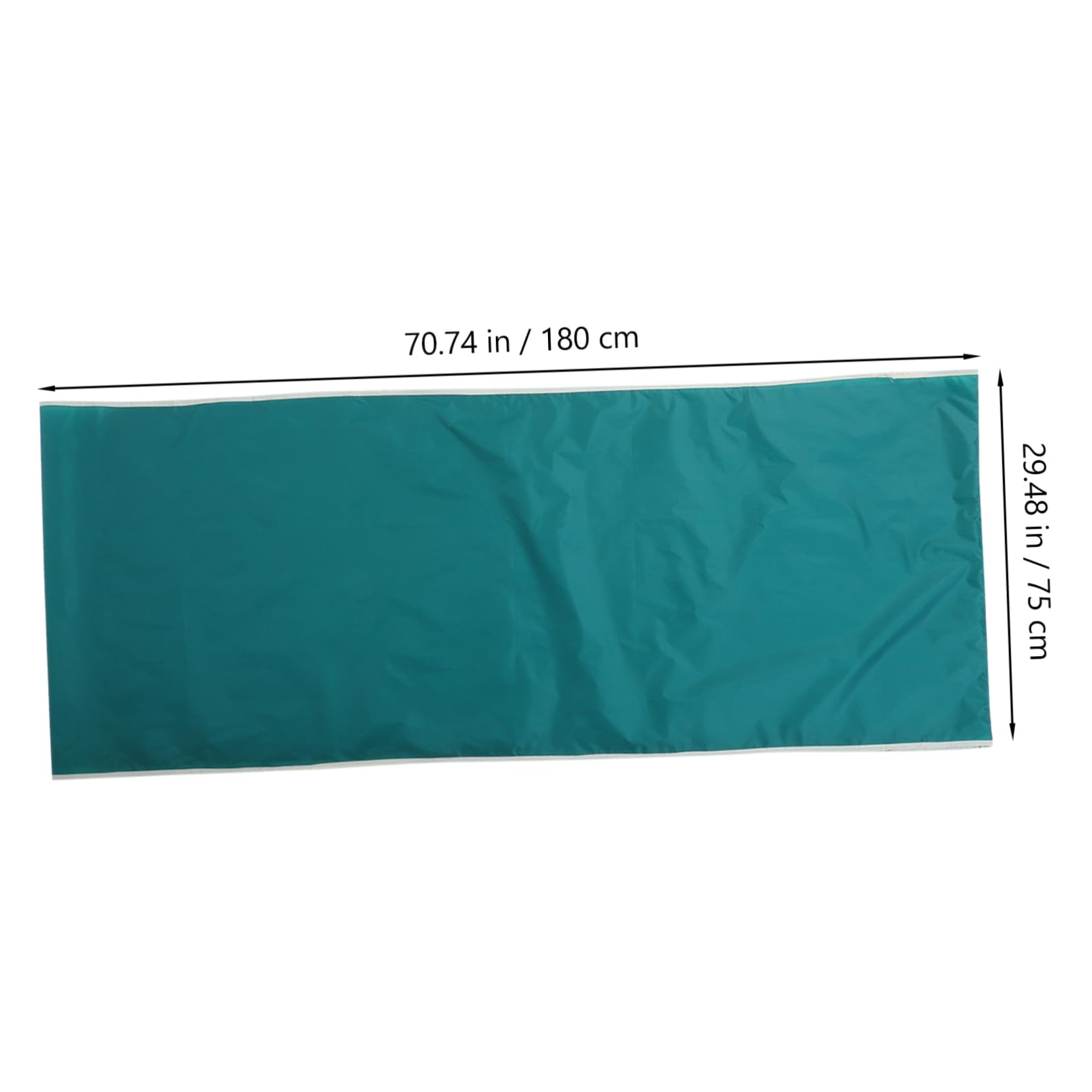 Panno Scorrevole Per Trasferimento Pazienti Allettati 180x75 Cm Verde Per Supporto Domiciliare e Ospedaliero, Coperta Di Trasferimento Per Posizionamento e Girata Senza Sforzo