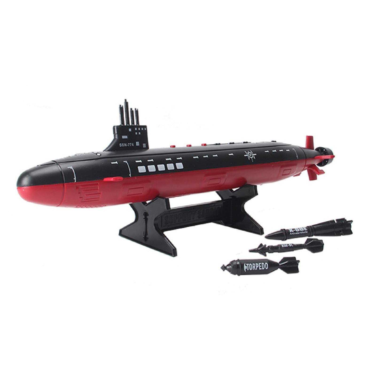 1:350 Sottomarino Navy Seawolf della Marina Modello Grande Silurante Sottomarino da Guerra Sottomarino Nucleare Modello Militare in Plastica