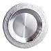 Elegance Stainless Steel Hammered Charger, 13.5