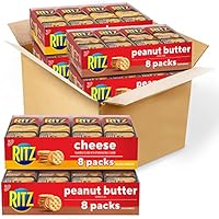 Ritz (RIUM9) Creamy cheese and peanut butter, Variety Pack, 32 Snack Packs