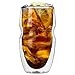 Ozeri Serafino Double Wall Insulated Iced Tea and Coffee Glasses, 16-Ounce, Set of 2