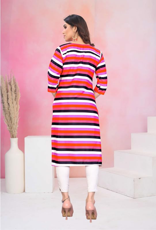 Image of Women Printed Crepe Kurtas
