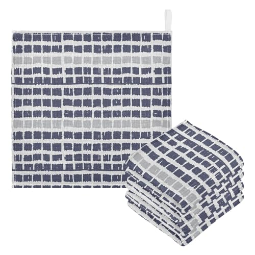 Nander 3Pack Baby Muslin Washcloths,Colorful Stripes Soft Face Cloths for Newborn, Absorbent Bath Wash Cloths, Wipes, Burp Rag,Toddlers Essentials Stuff, Baby Registry as Shower