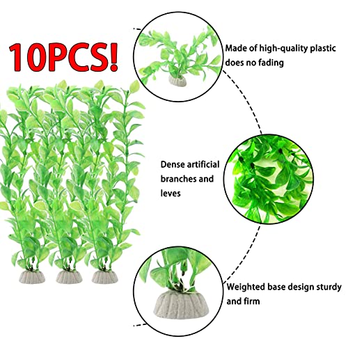 LYQQY Acquario Piante Acquatiche Artificiali, 10