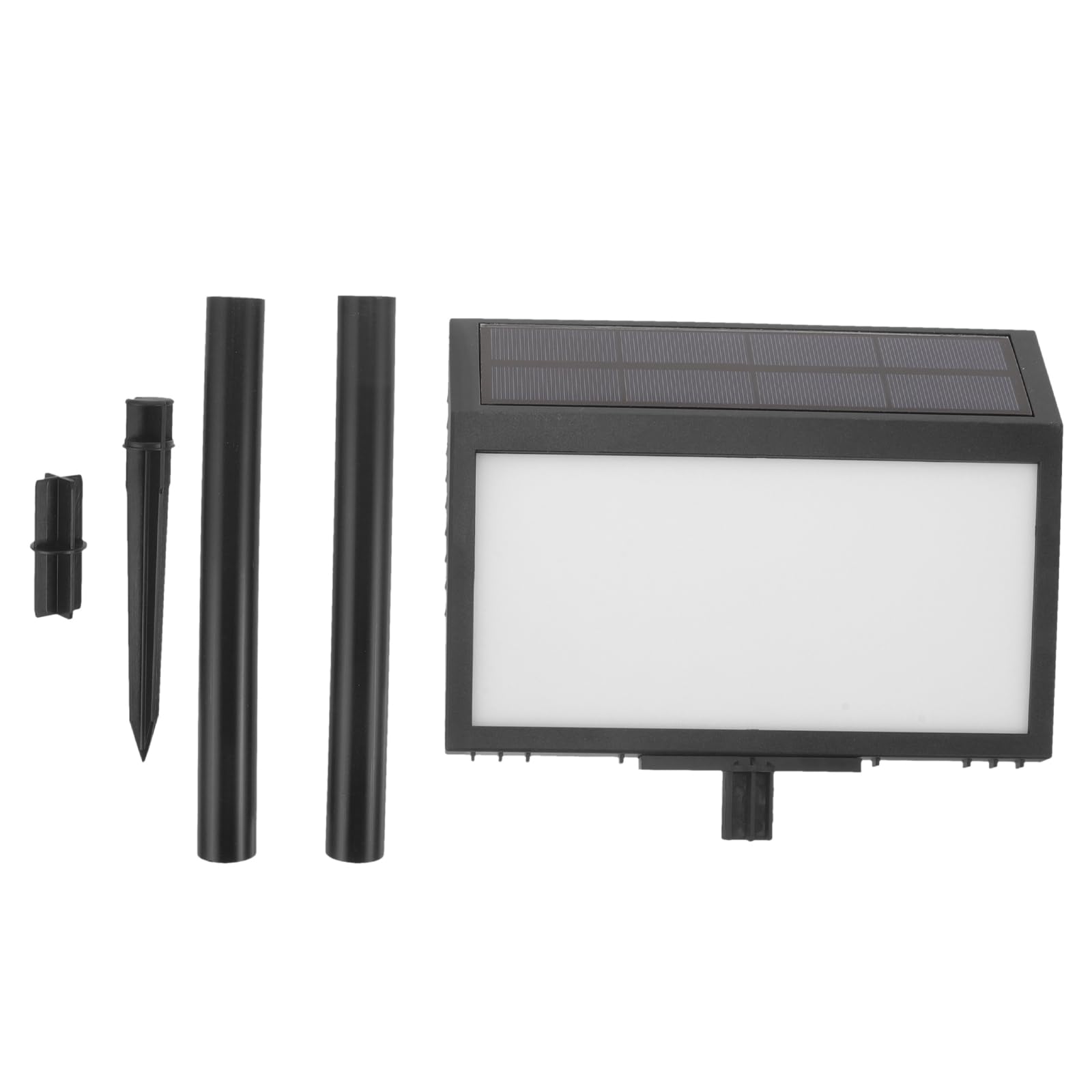 UKCOCO 1set Lampada Led Solare Per Numero Civico Targhetta Indirizzo Resistente Agli Agenti Atmosferici Con Sensore Di Luce Per Esterni Design Inossidabile Facile Da Installare Senza