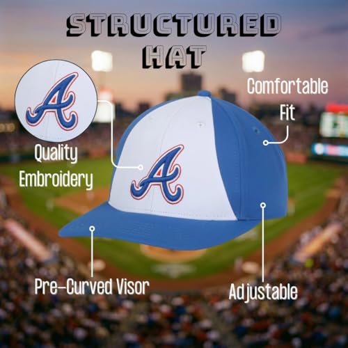 Gorra ajustable snapback Atlanta Baseball City Connect miniatura 6
