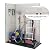 YITAHOME 59 Cuft Outdoor Tall Storage Shed, Waterproof Vertical Resin Shed for Garden, Garage, Patio, Lockable Tool Storage, No Shelves Included, Light Gray
