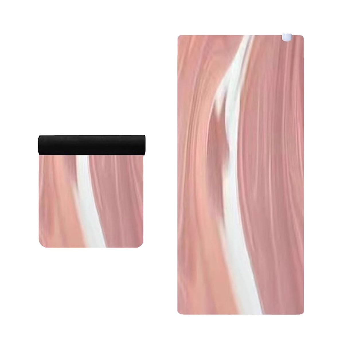 Alfombra Calefactora Eléctrica, Esterilla Calefactora Para Yoga Y Fitness, Almohadilla Calefactora Eléctrica Ajustable, Calentador Para El Hogar Con Calentador De Pies.(Pink)