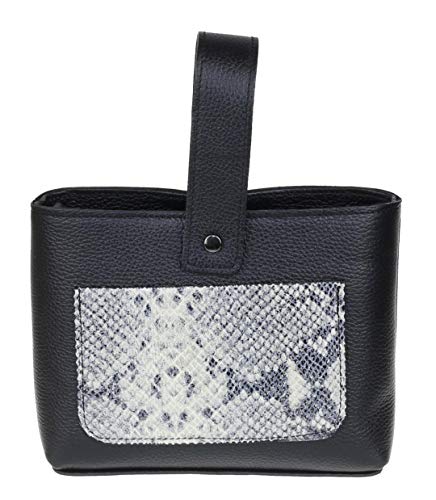 Sac à main peau de serpent pochette femme mode tendance chic