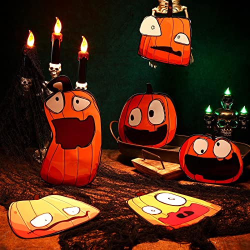 12 Pieces Halloween Car Magnet Pumpkin Magnet Decal Set Waterproof Automotive Fall Pumpkin Magnet Halloween Decorations For Car Mailbox Refrigerator Garage Door #TOP4