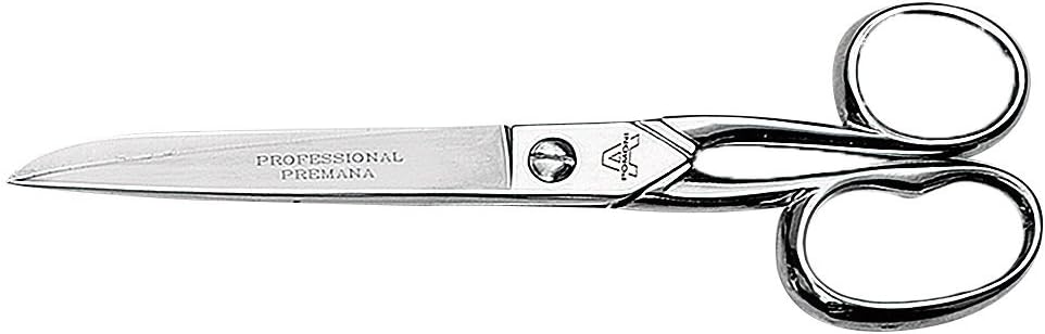 Pomoni Long Eye Total Length Household Scissors Scissors – 18 cm