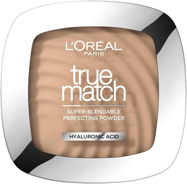L'Oréal Paris Translucent Face Powder, True Match Makeup Powder for Face, Powered by Hyaluronic Acid, for a Natural Radiant Finish, Smooths and Improves Skin Texture, Shade 2C