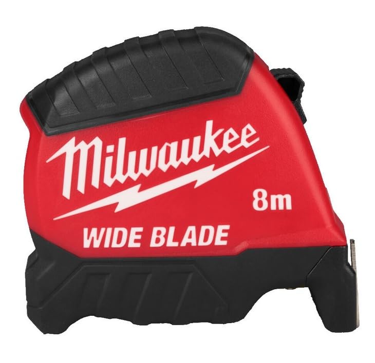 Milwaukee 4932499205 GEN II - Cinta métrica de hoja ancha (8 m)