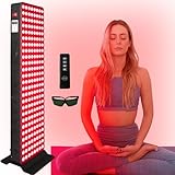 Red Light Therapy Device for Full Body, 630nm, 660nm, 810nm & 850nm, Near Infrared Dual-Chip Clinical Grade LED Panel for Smooth Skin, Weight & Pain Management and Overall Wellness (1000-Watt 200-LED)