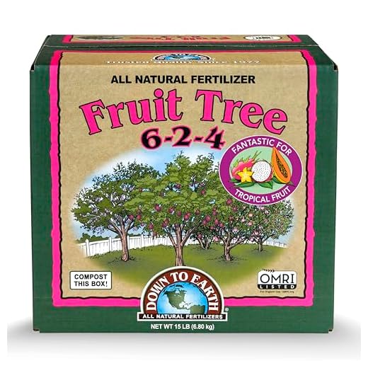 Organic Fruit Tree Mix for Healthy Growth