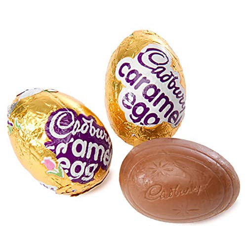Cadbury Easter Chocolate Caramel Egg, 1.2-Ounce Eggs (24 Count)