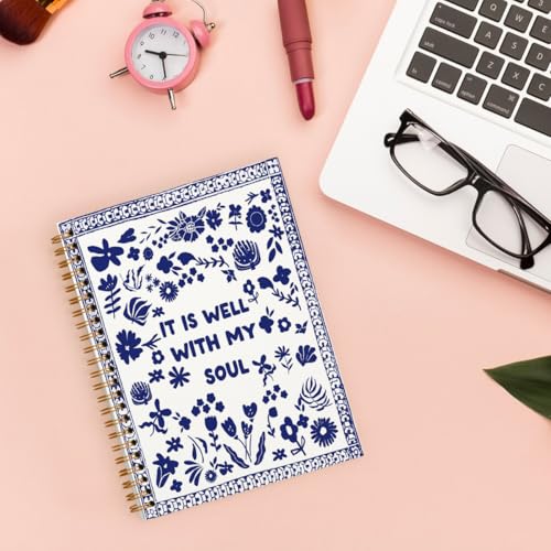 405DS Notebook Bluebible Journal de notes haut de gamme avec reliure cousue durable - 2