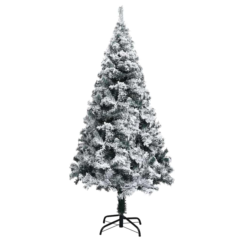 Sztuczna choinka z 150 diodami LED, wysokość 150 cm, oświetlona, ze stojakiem, nadaje się do użytku wewnątrz i na zewnątrz, nowoczesna, zajmuje mało miejsca, trwała, z ciepłym białym światłem