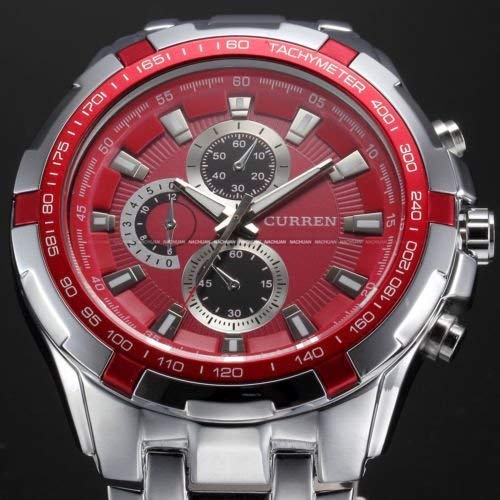 CURREN Luxury Watches for Men Military Fashion Analog Quartz Stainsteel Steel Band Waterproof Watch for Men