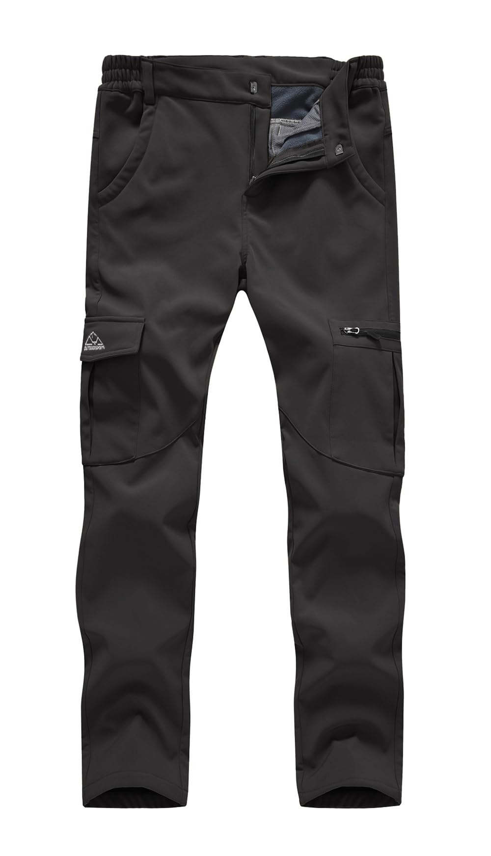 YSENTO Damen Wanderhose Wasserdicht Outdoorhose Softshellhose Winter Skihose Gefütterte Snowboardhose Trekkinghose Funktionshose