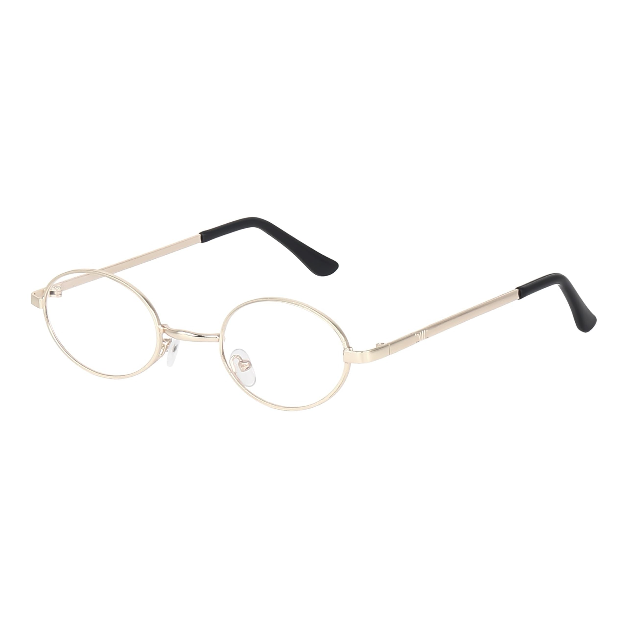 iflash Trendy Retro Oval Sunglasses for Women Men-picture-16