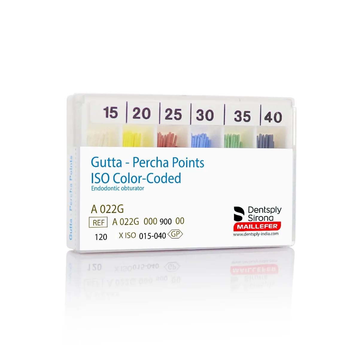 Dentsply Gutta Percha GP Points 2% Taper (# 15-40)-image-18