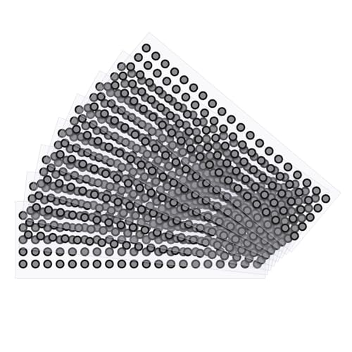 sourcing map 6 mm 3D Scanner Marker Dots Positioning Point, 800 Pcs High Reflection 3D Scanning Tracking Dots Positionin