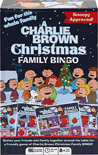 Peanuts Charlie Brown Christmas Family Bingo Game miniatura 2