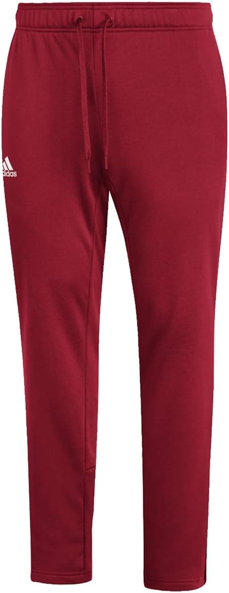 adidas red and white track pants