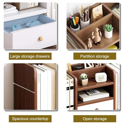 Estantería multiusos de madera noble para despachos profesionales 4