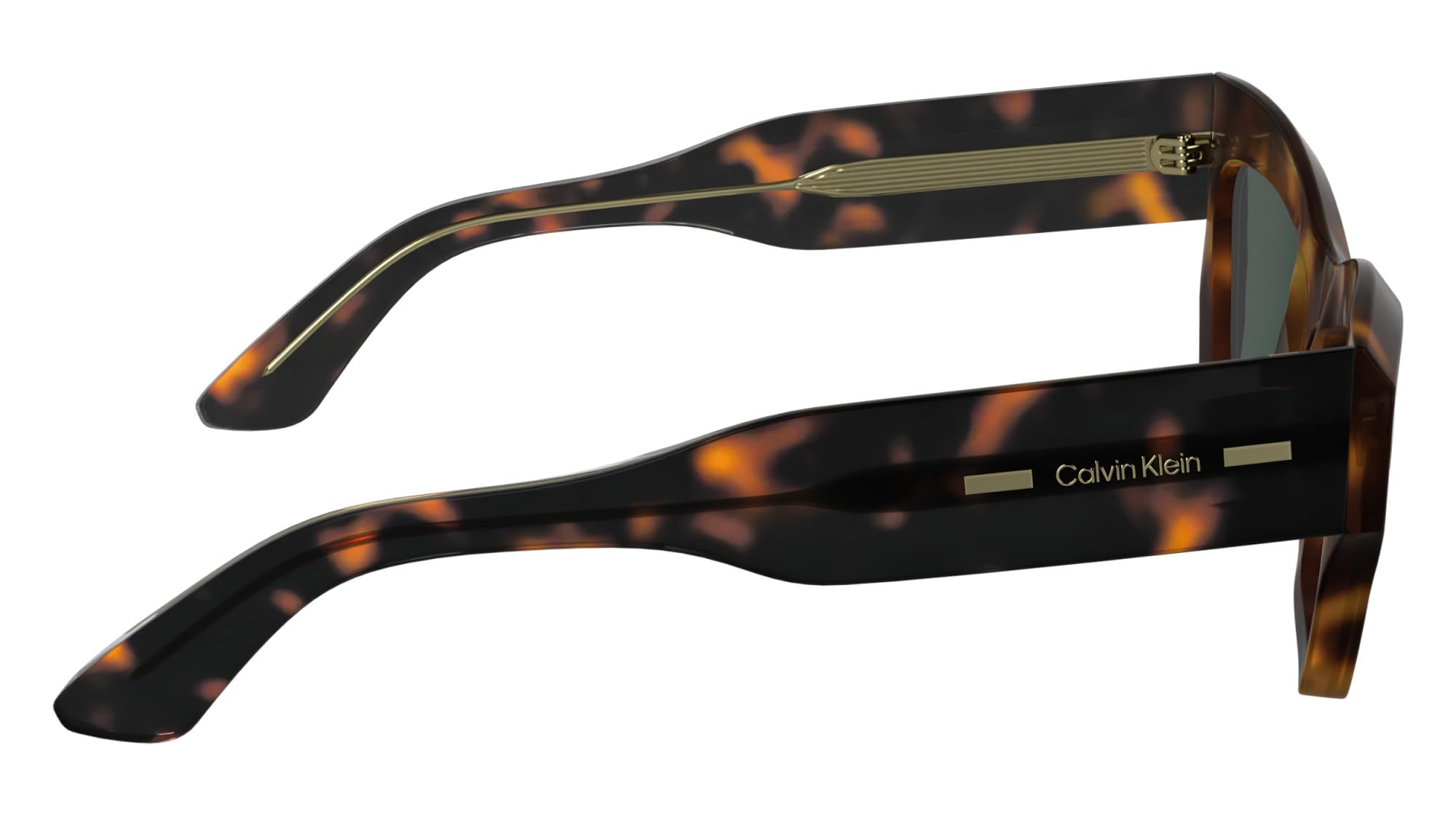 Calvin Klein Okulary przeciwsłoneczne damskie, Havana, Rozmiar uniwersalny