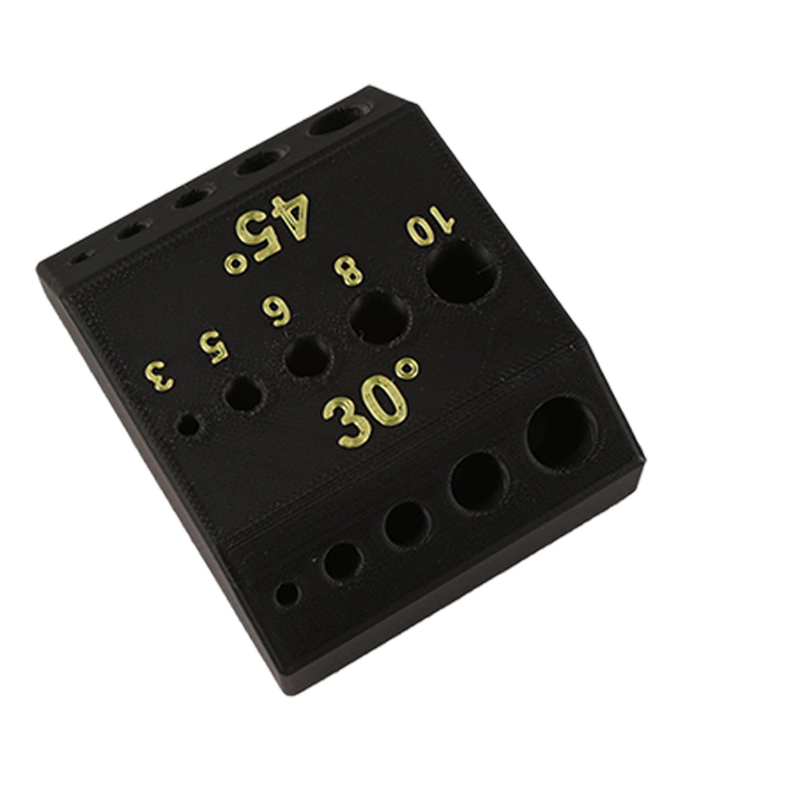 Sturdy Polylactic Acid Angles Jig Accuracy Hole Alignment Tool for Professional Beveled Joints and Deck Building Applica Transportable Drill Jig