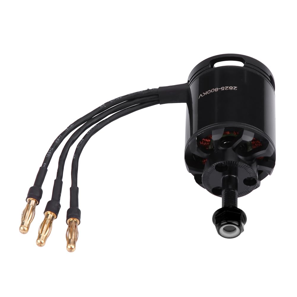 Karlak Motore Brushless Telecomandato 850KV Parte di Aereo RC Ad Alta Potenza per Hobbisti Alluminio 1 unità (800KV inverso)