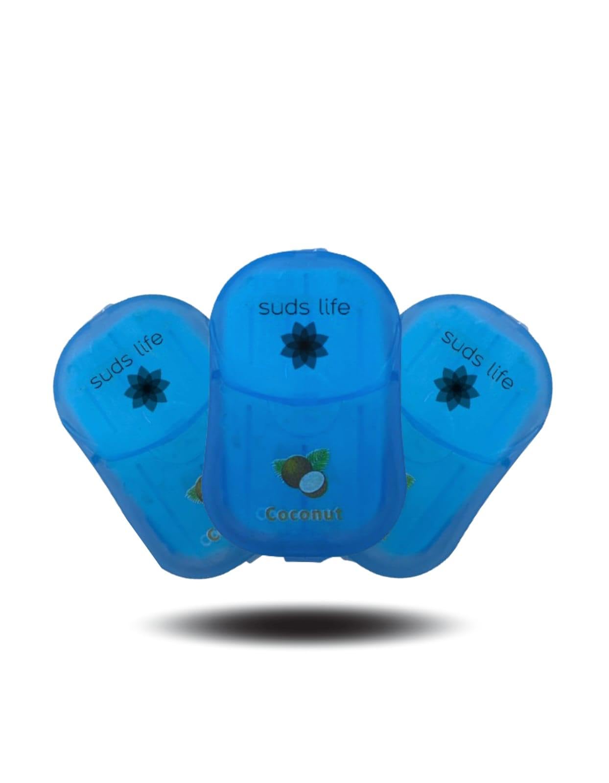 SudsLife Paper Soap Sheets (150 sheets) Pack of 3 (Pack of 3, Coconut)