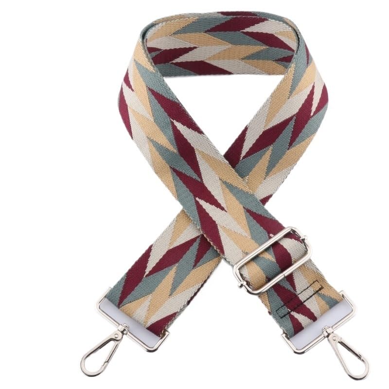Taschenkette Bunte Schultertaschengurte 135cm Taschenzubehör Damentaschen Ersatz-Schultergurt for Tasche Taschengurt for Crossbody Kette FüR Tasche(A11,Silver Metal)