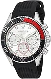 nautica uhren service deutschland Japanisches Quarzuhrwerk. Nautica Herren analog Japanisch Quarz Uhr mit Silikon Armband NAPWPC001