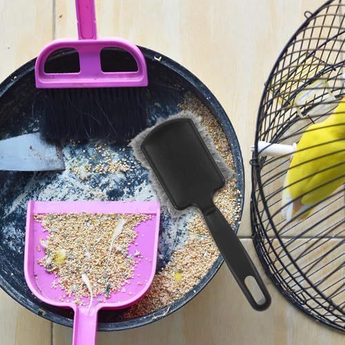 Cepillo de limpieza Beavorty pack de 2 para comederos y baños de pájaros 6