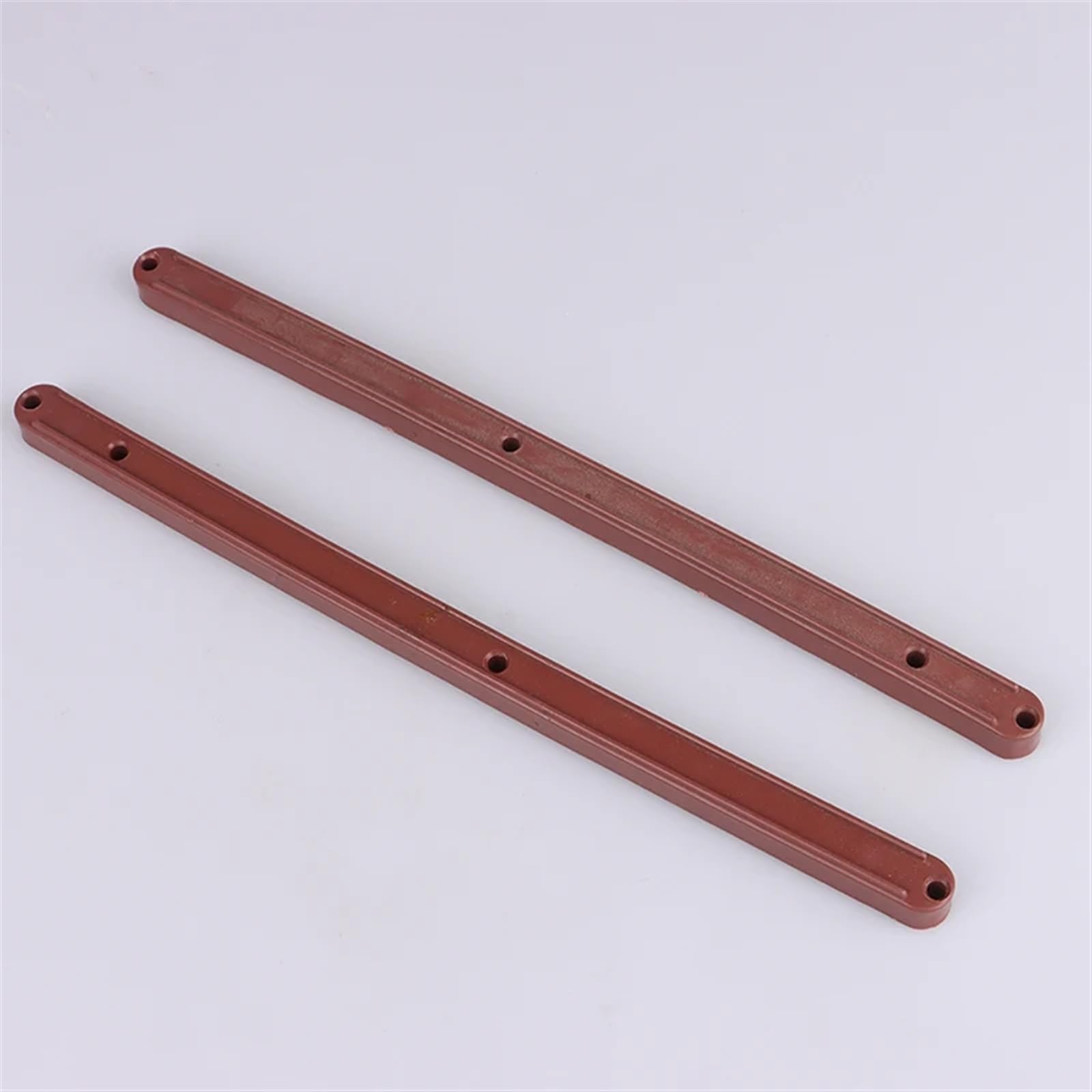 Oumifand G 2Pcs Plastic Slide Rail Uide Bedside Cabinet Wardrobe Pulley Side Mounted Wheel For Drawer Door(G)