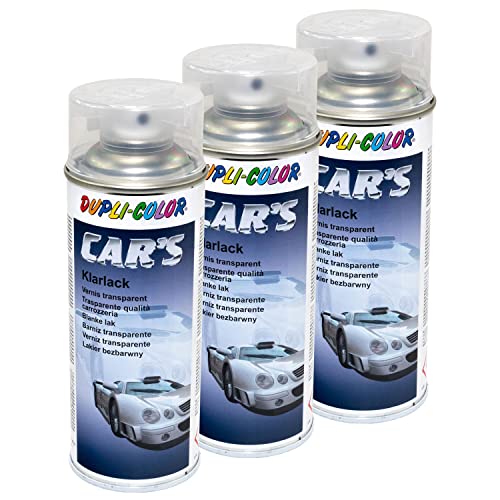 Barniz transparente en spray Car's Dupli Color 385858 brillante 3 x 400 ml