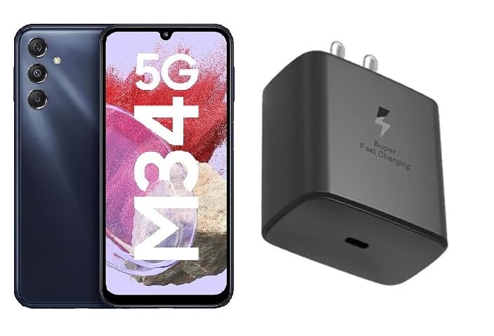 Image of Etguuds Charger Compatible with Samsung 45W PD3.0 Super Fast Charger Adapter for Ultrafast Charging to Your Galaxy Devices Compatible with Samsung M34 5G | M55 5G | M14 5G