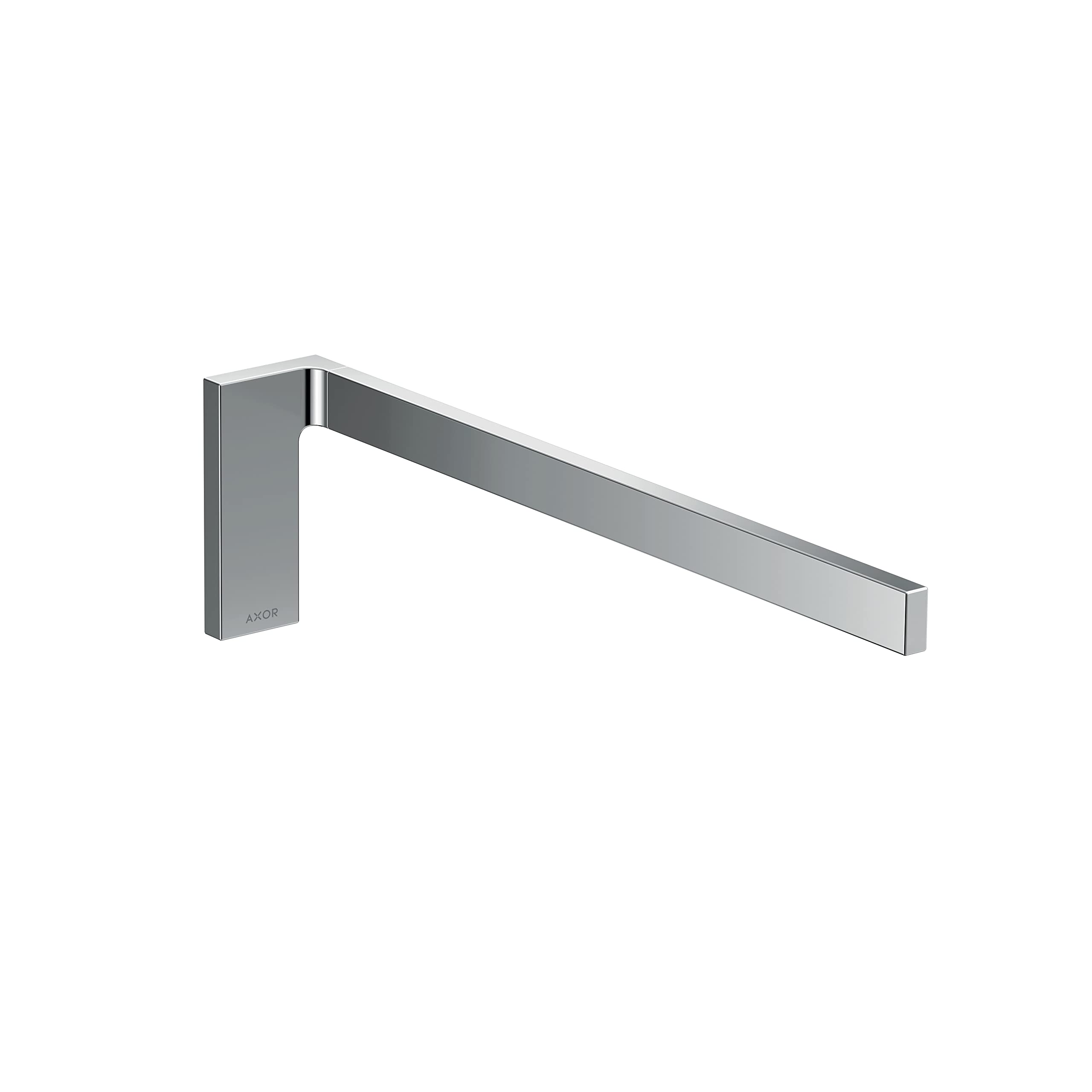Porte-serviettes AXOR rectangulaire universel chromé pour rituel bien-être
